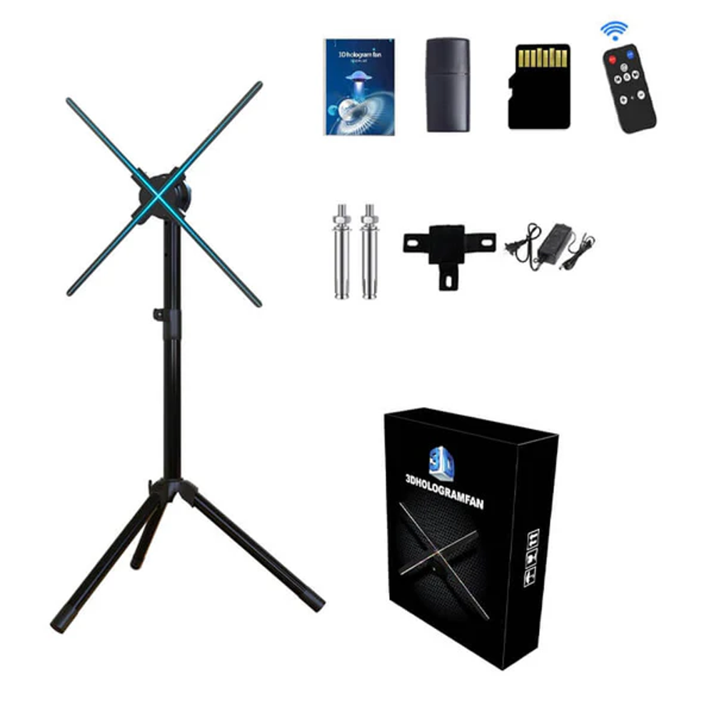 🎅Christmas Pre-sale 50% OFF✨3D Hologram LED Fan Projector